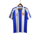 Camisa Retrô Espanyol I Home Massana 1984/89 Masculino Azul e Branco