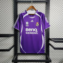 Camisa Real Madrid Away 2006/07 Adidas Retrô - Roxa