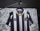 Camisa Santos Away 24/25 - Preta e branca