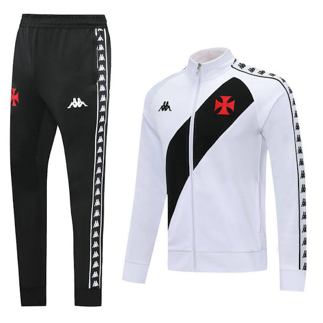Conjunto Treino Vasco Da Gama 20/21 Agasalho  - Branco