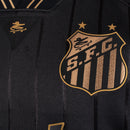 Camisa Santos Charlie Brown Jr. 2024 - Preta e Dourada