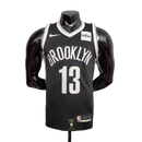 Camisa Regata Brooklyn Nets Preta e Branca - Nike - Masculina