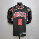 Camisa Regata Chicago Bulls Preta e Vermelha - Nike - Masculina