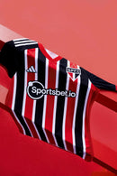 Camisa São Paulo Away 23/24 - Preta e vermelha