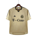 Camisa Retrô Bayern de Munique III Adidas 2004/05 Masculino Dourada