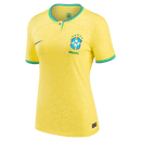 Camisa Brasil Home 2022 Feminina - Amarela